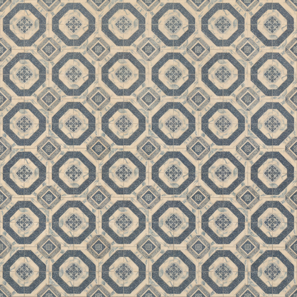 Piso Vinilico Linoleo Por Metro Lineal Ancho 2mt Espesor 0.7 mm Azulejo celeste