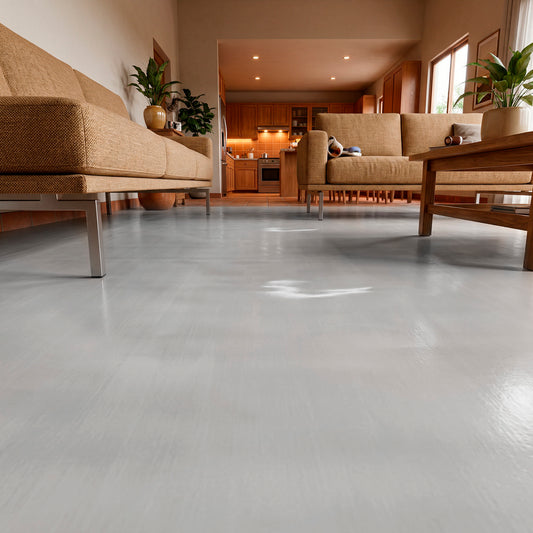 Piso Vinilico Linoleo Por Metro Lineal Ancho 2mt Espesor 0.7 mm Blanco